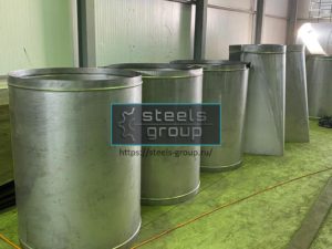 Круглые газоходы фото в Владикавказе