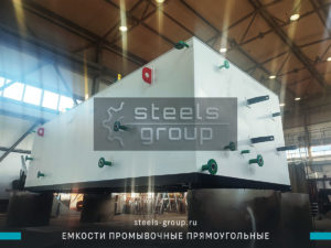 фото прямоугольных емкостей промывочных из низколегированной стали в Владикавказе